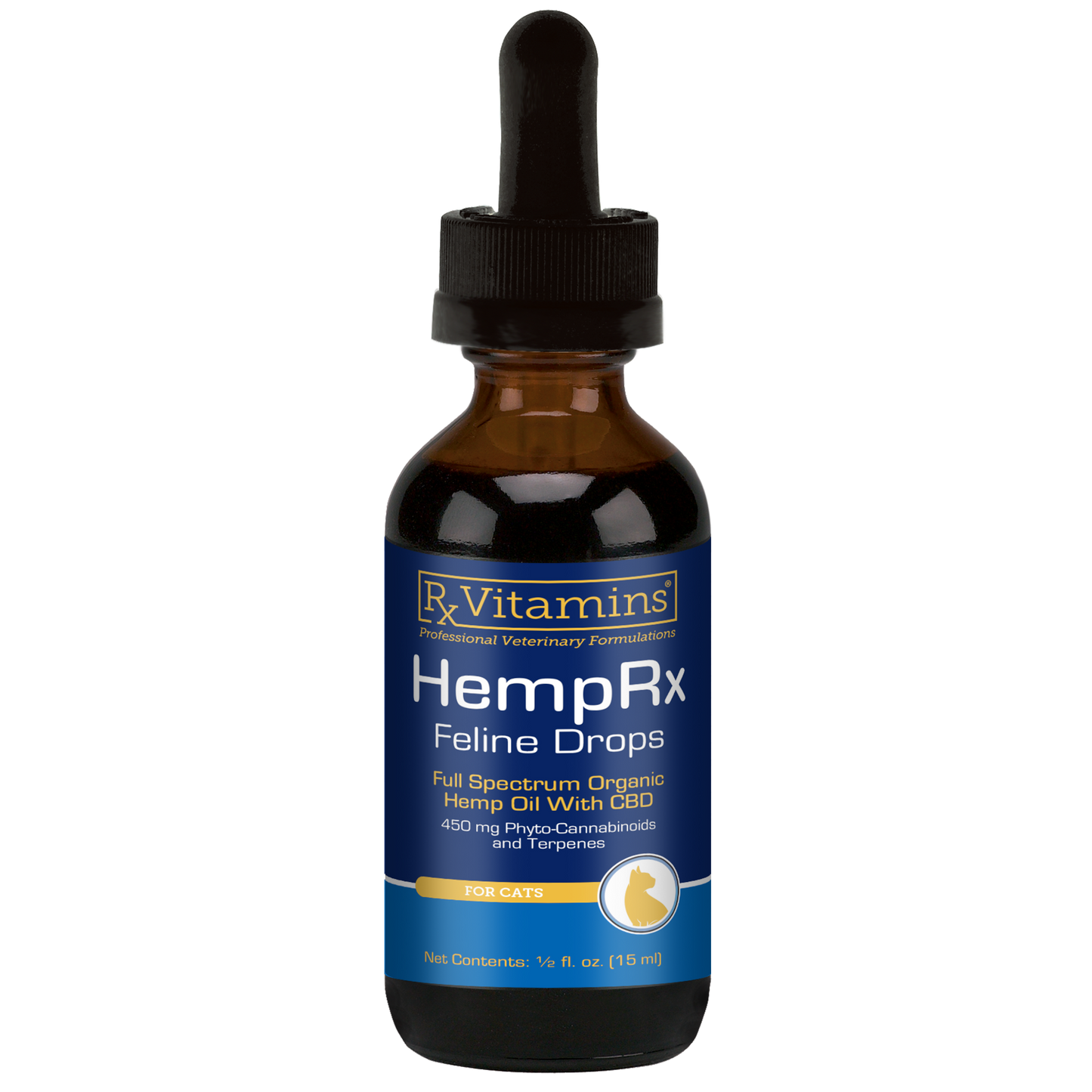 Rx Vitamins: HempRx Feline Drops