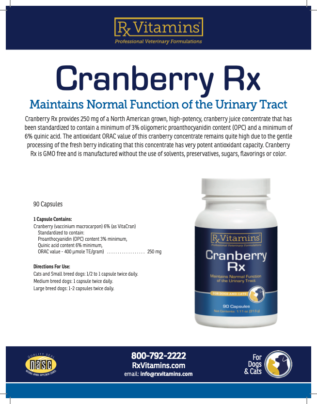 Rx Vitamins: Cranberry Rx