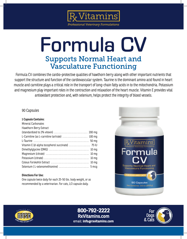 Rx Vitamins: Formula CV