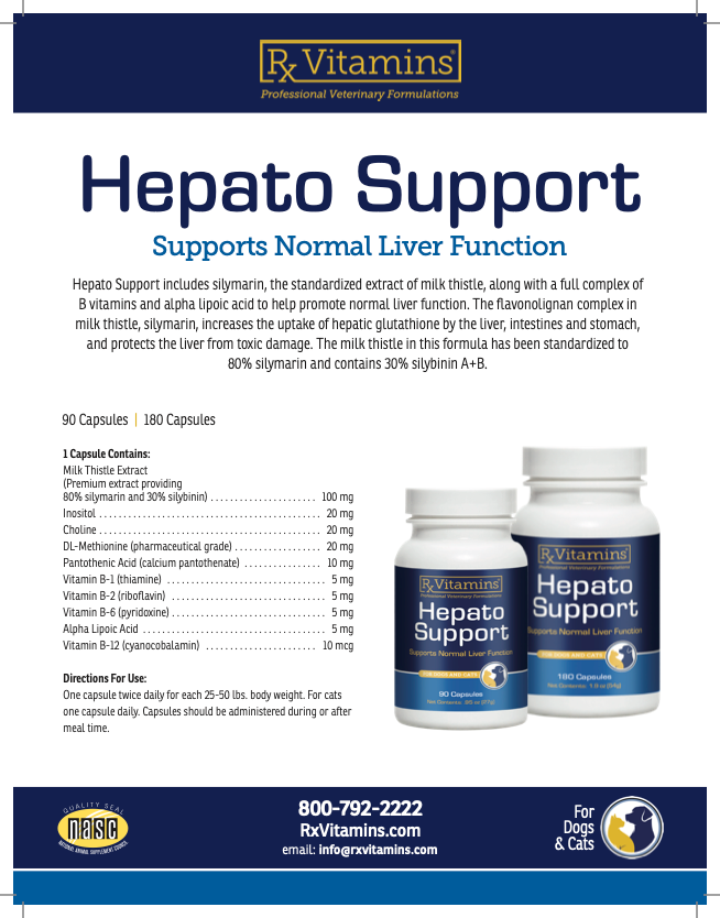 Rx Vitamins: Hepato Support (180 Capsules)