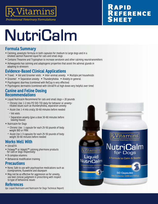 Rx Vitamins: NutriCalm Soft Chews for Dogs