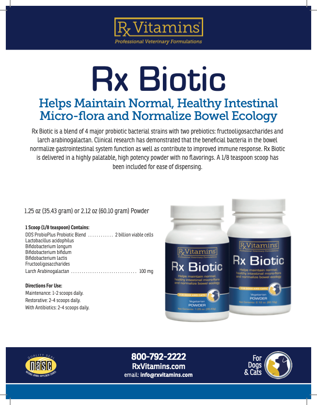 Rx Vitamins: Rx Biotic (1.25 oz)