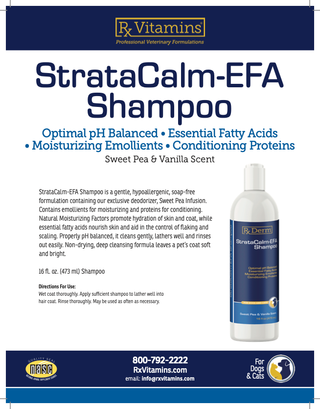 Rx Vitamins: StrataCalm-EFA Shampoo