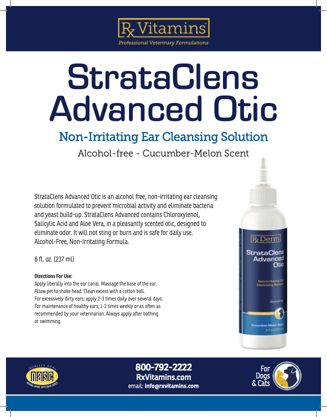 Rx Vitamins: StrataClens Advanced Otic